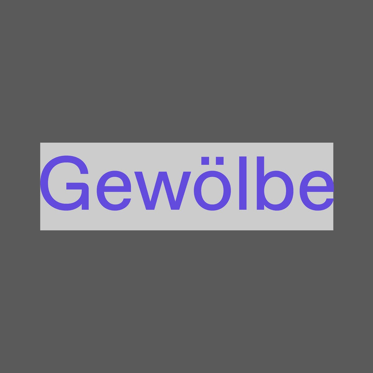 Gewölbe